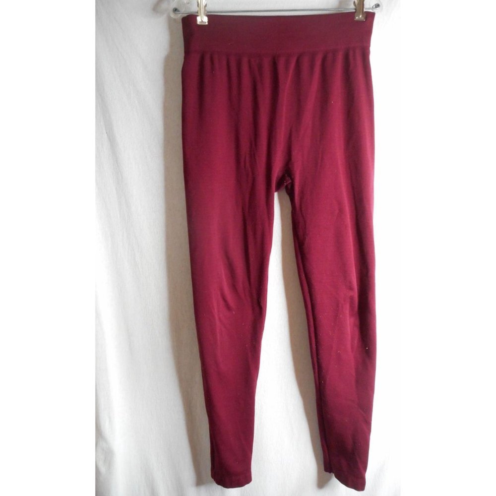 Burgundy leggings 1x / 2x by cotton candy - Picture 3 of 5